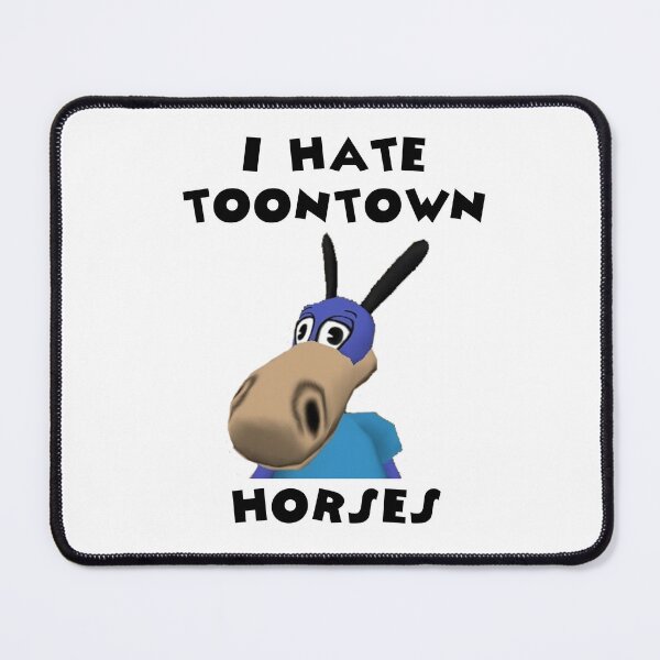Item preview, I Hate Toontown Horses designed and sold by TooningAround.