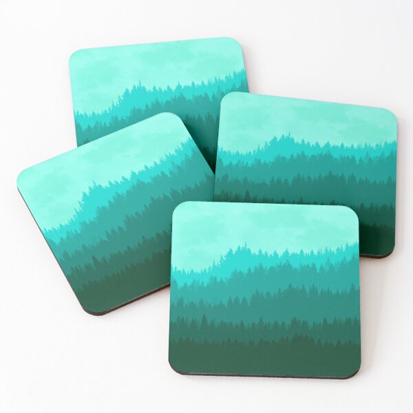 Item preview, Sunset Silhouette - Light Blue -  designed and sold by Xernition.