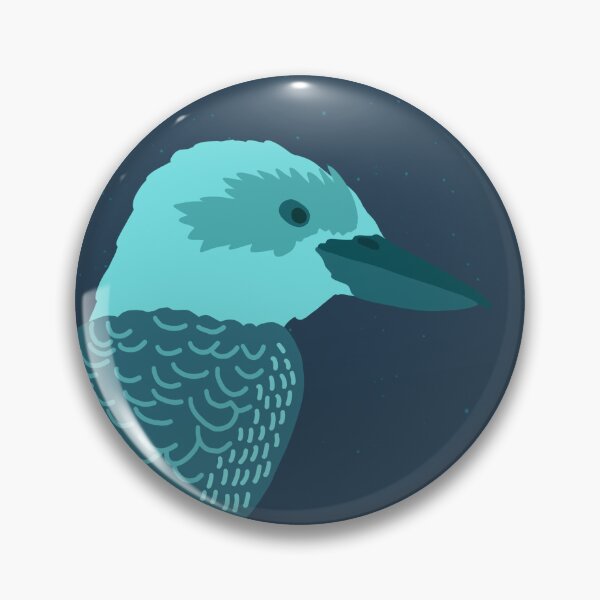 Item preview, Australian Kookaburra Turquoise Illustration designed and sold by Digitaldingo.