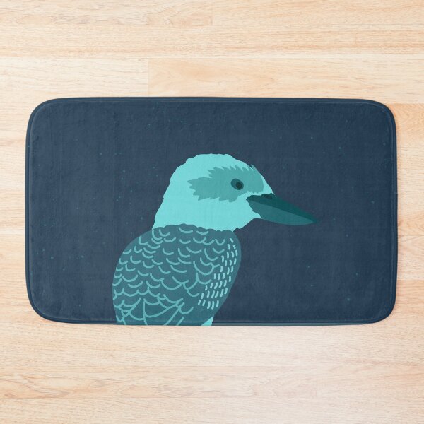 Item preview, Australian Kookaburra Turquoise Illustration designed and sold by Digitaldingo.