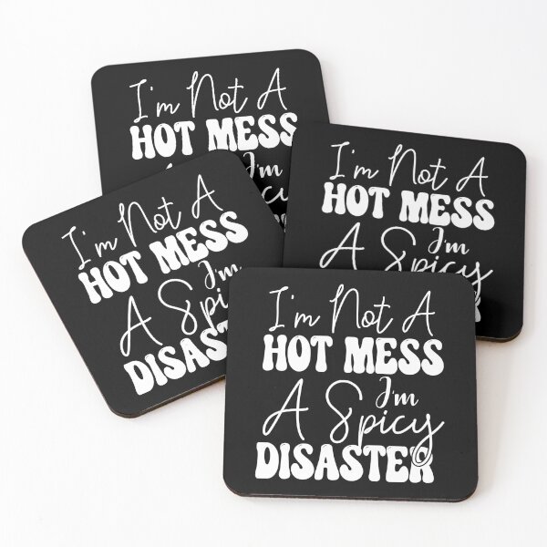 Item preview, i'm not a hot mess i'm a spicy disaster designed and sold by Fislux.