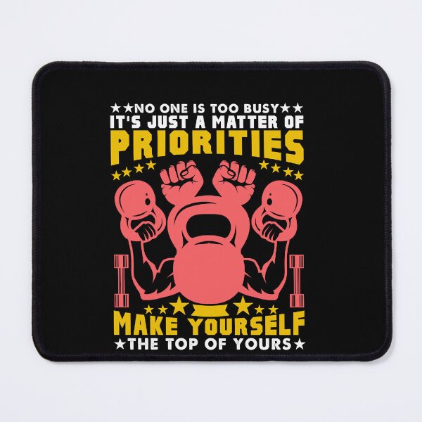 Item preview, no one is too busy it's just a matter of priorities make yourself designed and sold by Fislux.