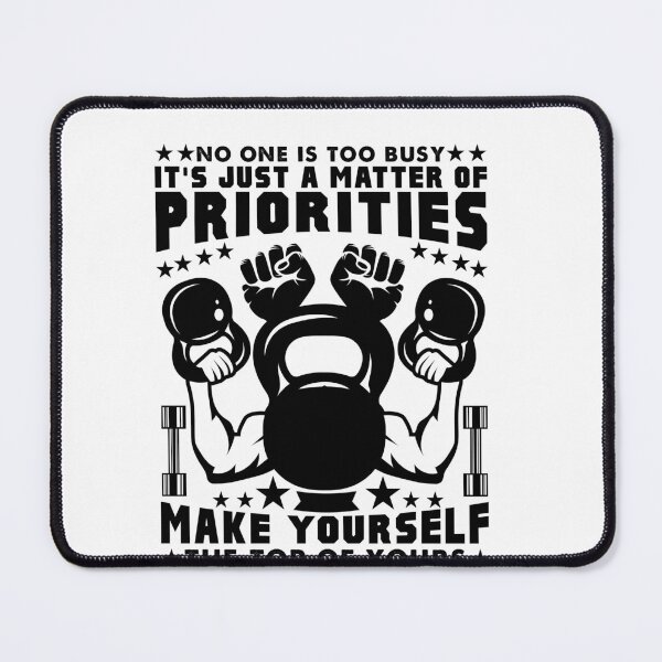 Item preview, no one is too busy it's just a matter of priorities make yourself designed and sold by Fislux.