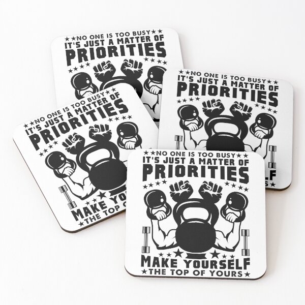 Item preview, no one is too busy it's just a matter of priorities make yourself designed and sold by Fislux.