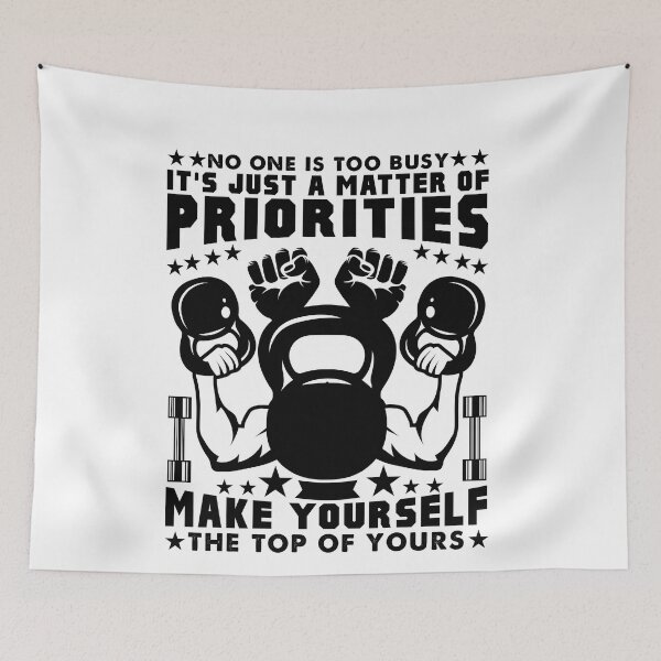 Item preview, no one is too busy it's just a matter of priorities make yourself designed and sold by Fislux.