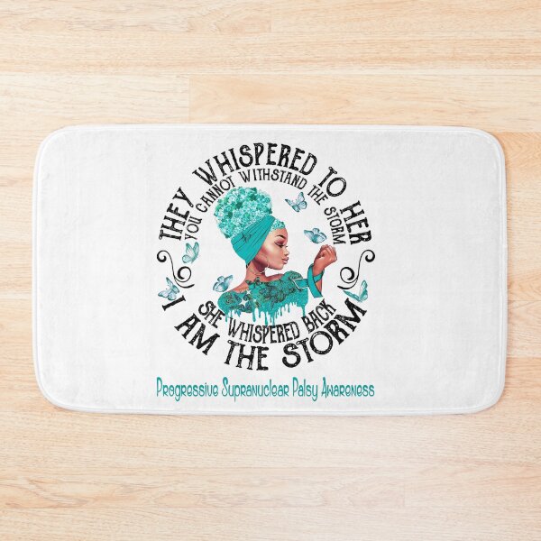 Item preview, Black Girl Fighter Strong I Am The Storm Progressive Supranuclear Palsy Awareness designed and sold by Mnrshirley.