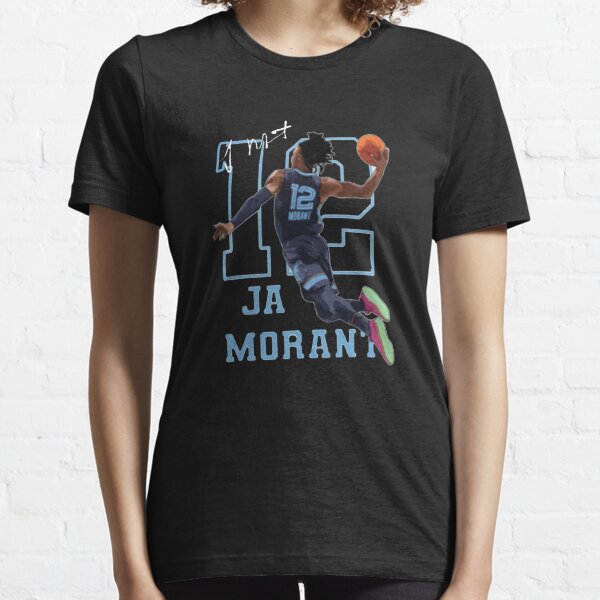 Ja Morant Teal Jersey Dunk premium T-Shirt in Taglie Uomo S-3XL in