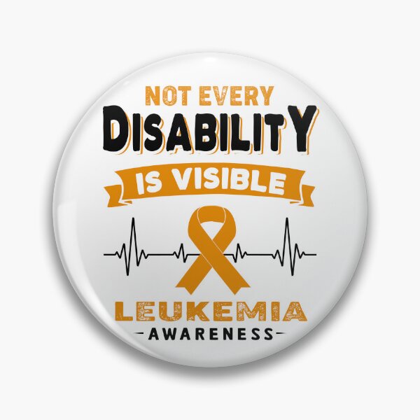 Item preview, Leukemia Awareness - Not Every Leukemia Is Visible designed and sold by RidnerStore.
