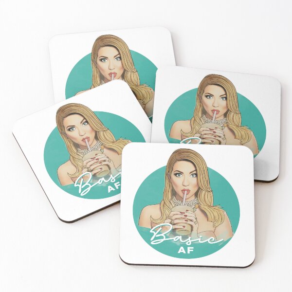 Item preview, Stassi Schroeder inspired BASIC AF illustration design designed and sold by Misery Loves Company.