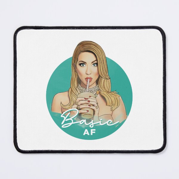 Item preview, Stassi Schroeder inspired BASIC AF illustration design designed and sold by Misery Loves Company.