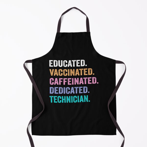 Item preview, Educated Vaccinated Caffeinated Dedicated Technician shirt, Funny Technician Christmas Gift designed and sold by xlnv.