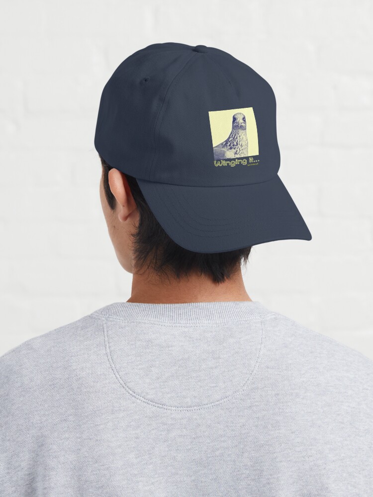 Alternate view of Gavin the Gull - Winging it... Cap