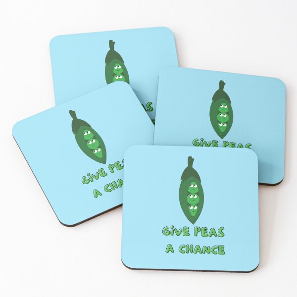 Item preview, Give Peas a Chance designed and sold by Ceramic Scripture.