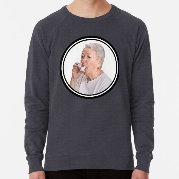 Asthma Grandma Lightweight Sweatshirt For Sale By 3lementalts Redbubble