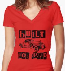 CONVERTIBLE Women's Fitted V-Neck T-Shirt