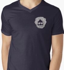 Jerry Garcia Men's V-Neck T-Shirt