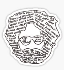 Jerry Garcia Sticker
