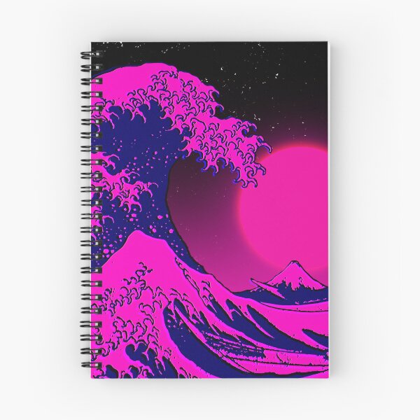 Item preview, Great Wave off Kanagawa Purple Aesthetic designed and sold by ind3finite.