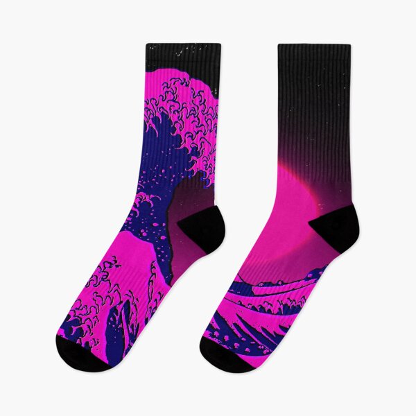 Item preview, Great Wave off Kanagawa Purple Aesthetic designed and sold by ind3finite.