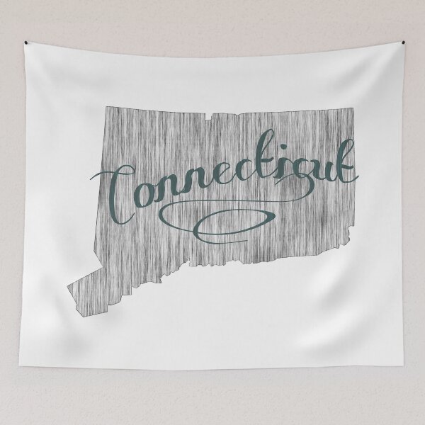 Item preview, Connecticut State Typography designed and sold by surgedesigns.