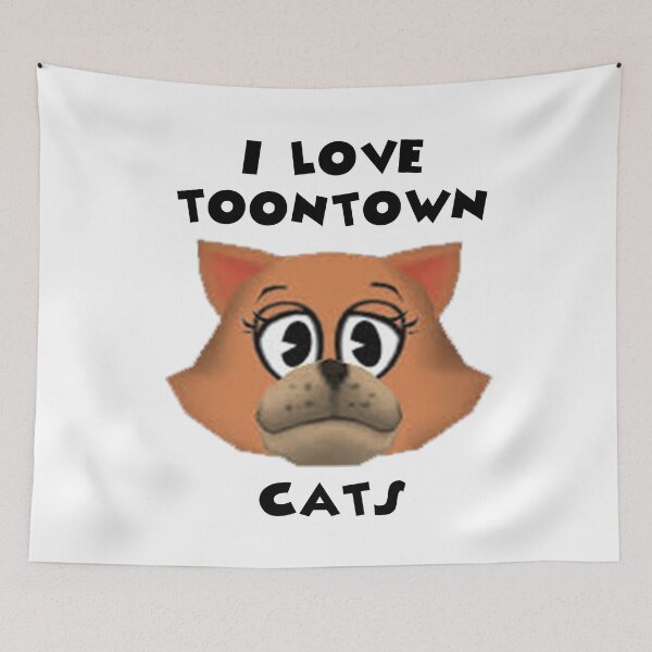 Item preview, I Love Toontown Cats designed and sold by TooningAround.