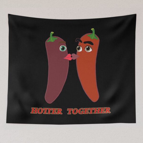 Item preview, Hotter Together Chili Peppers designed and sold by janraydesigns.