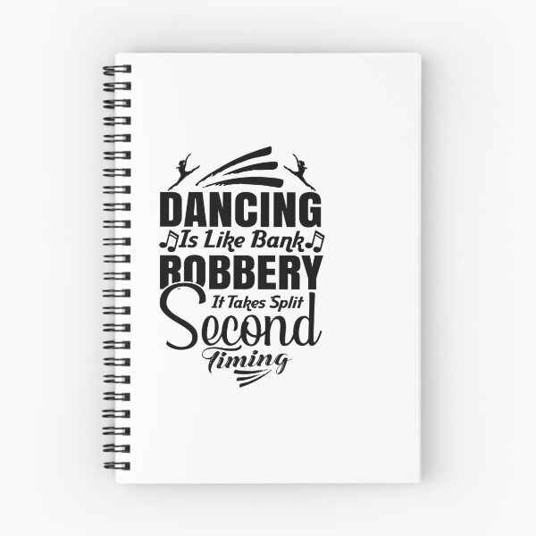 Item preview, dancing is like bank robbery it takes split second timing designed and sold by Fislux.