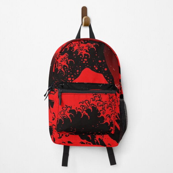 Item preview, Great Wave off Kanagawa Red Aesthetic designed and sold by ind3finite.