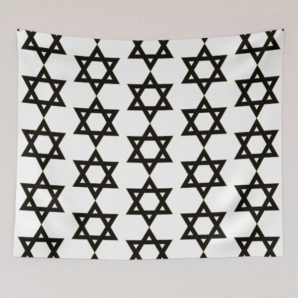 Item preview, Flag of Jerusalem Star of David - Color 04 designed and sold by SumarUp.