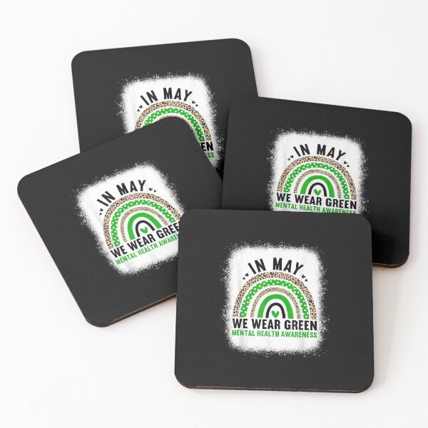Item preview, In May We Wear Green - Rainbow Mental Health Awareness Month designed and sold by ArthurClaessens.