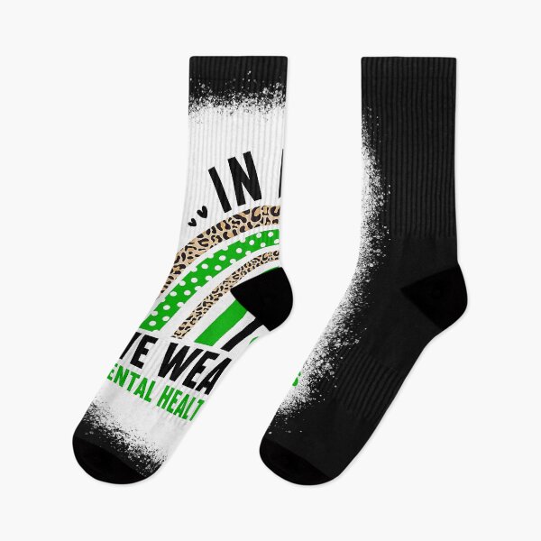 Item preview, In May We Wear Green - Rainbow Mental Health Awareness Month designed and sold by ArthurClaessens.