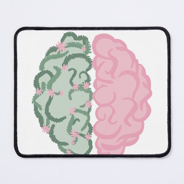 Item preview, Half Brain Half Flowers designed and sold by NaomiiiC.