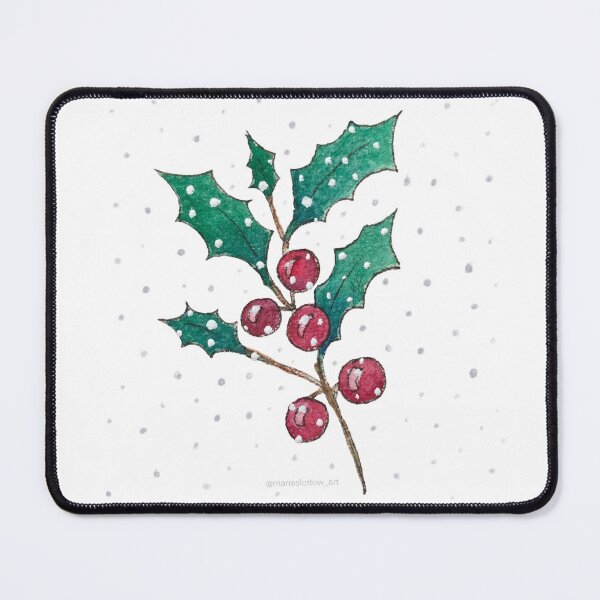 Item preview, Snow and Hollyberry designed and sold by ArtVibing.