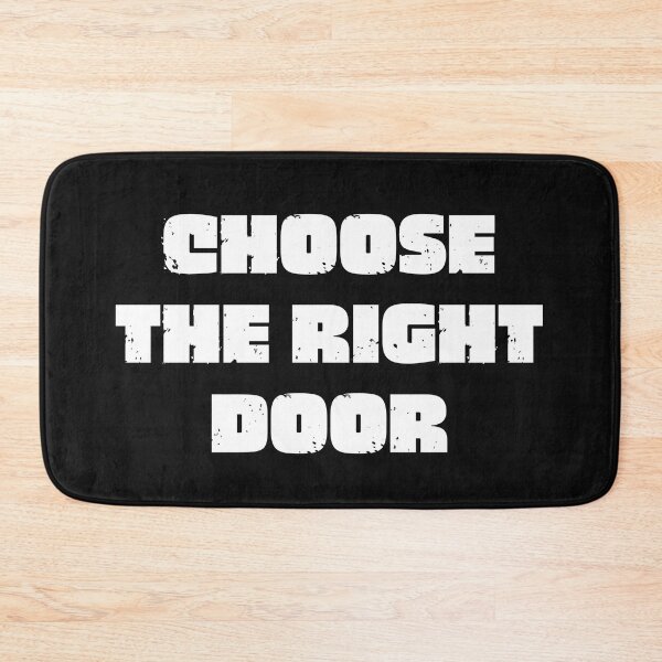 Item preview, Vintage Choose the right Door Bold typography  designed and sold by garniturex.