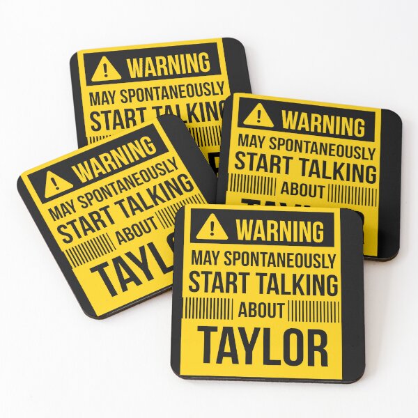 Item preview, warning may spontaneously start talking about Taylor  designed and sold by celebteyz.