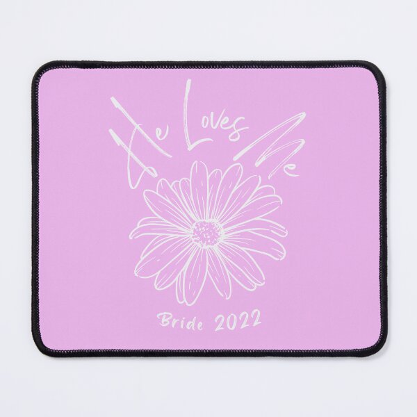 Item preview, He Loves Me Daisy Bride Design 2022 (2023 also available) will be perfect for bride for a surprise, a shower gift or just a gift. designed and sold by tranquilbeach.