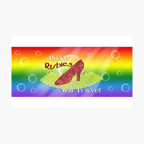 Item preview, Have Rubies Will Travel designed and sold by FuryianFyre.