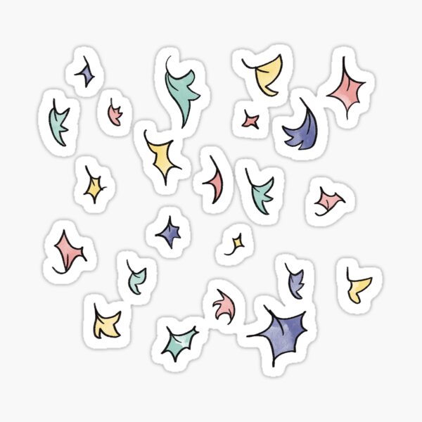 Heartstopper Leaves Multicolored Sticker