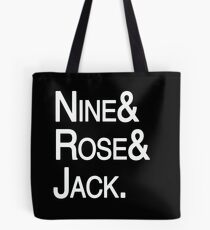 Ninth Doctor Companions Tote Bag
