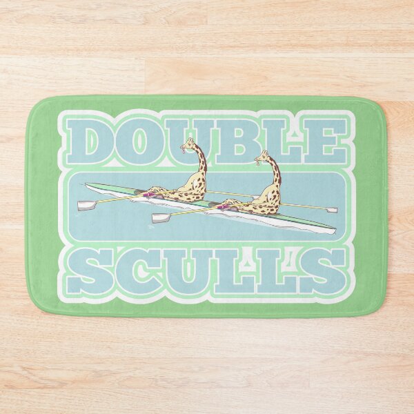 Item preview, Giraffes double scull rowing regatta designed and sold by piedaydesigns.