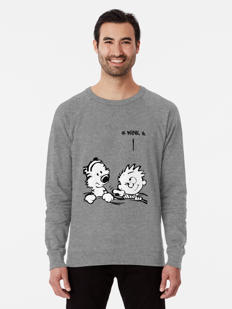 Calvin and hobbes best sale sweatshirt