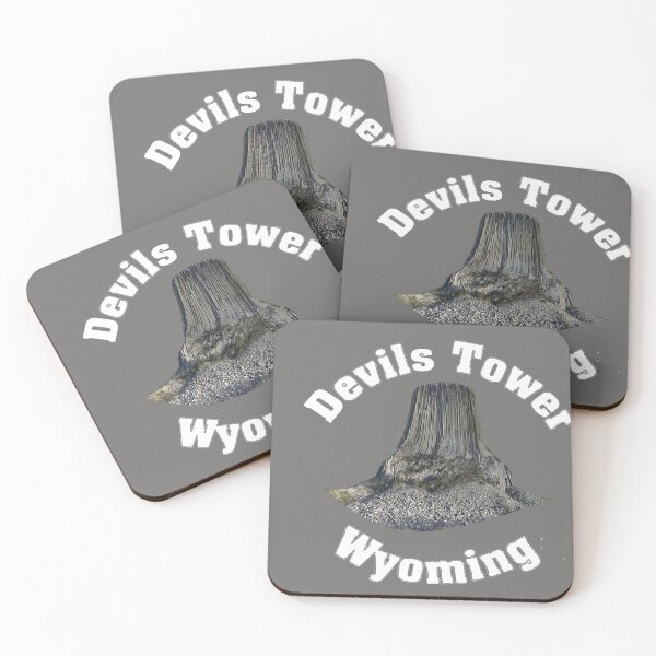 Item preview, Devils Tower Wyoming designed and sold by SwampfoxDesign.