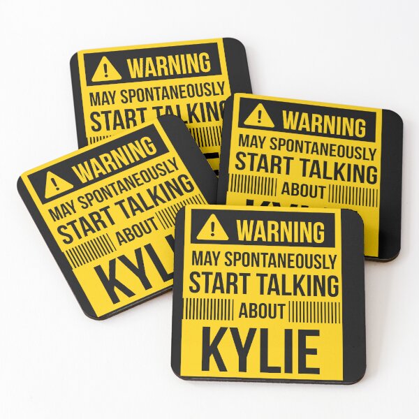 Item preview, warning may spontaneously start talking about Kylie  designed and sold by celebteyz.