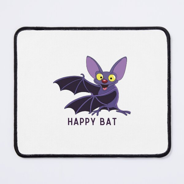 Item preview, The cute happy purple bat designed and sold by Mount Rock.