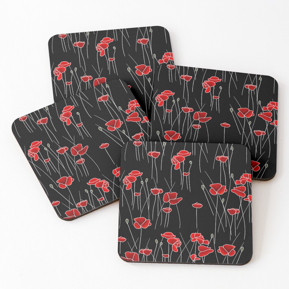 Item preview, Coasters (Set of 4) designed and sold by Crafted-Pear.