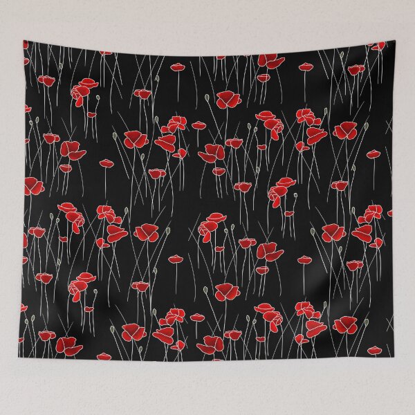 Item preview, Fine Line Poppy Pattern designed and sold by Crafted-Pear.
