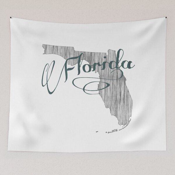 Artikelvorschau, Florida State Typografie entworfen und verkauft von surgedesigns.