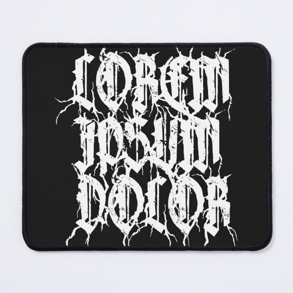 Item preview, Lorem Ipsum Dolor Metal Logo designed and sold by AliceQuinn.