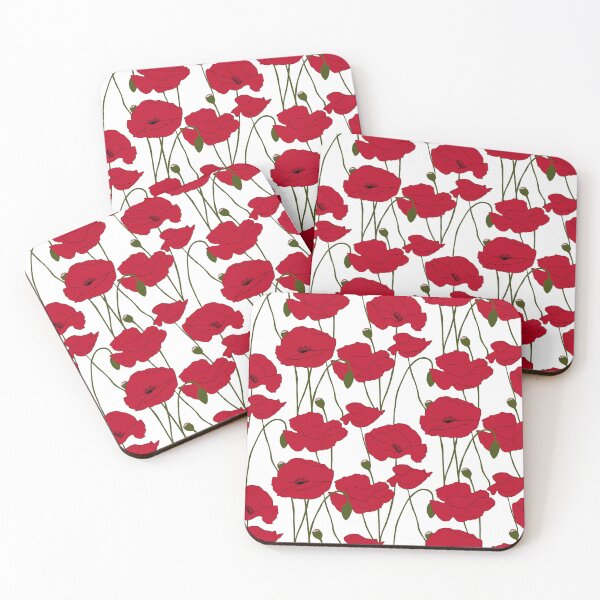 Item preview, Large Poppy Repeat designed and sold by Crafted-Pear.