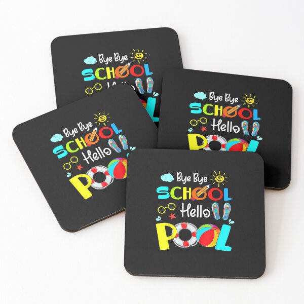 Item preview, Last Day Of School Bye Bye School Hello Pool Summer Kids designed and sold by ArthurClaessens.